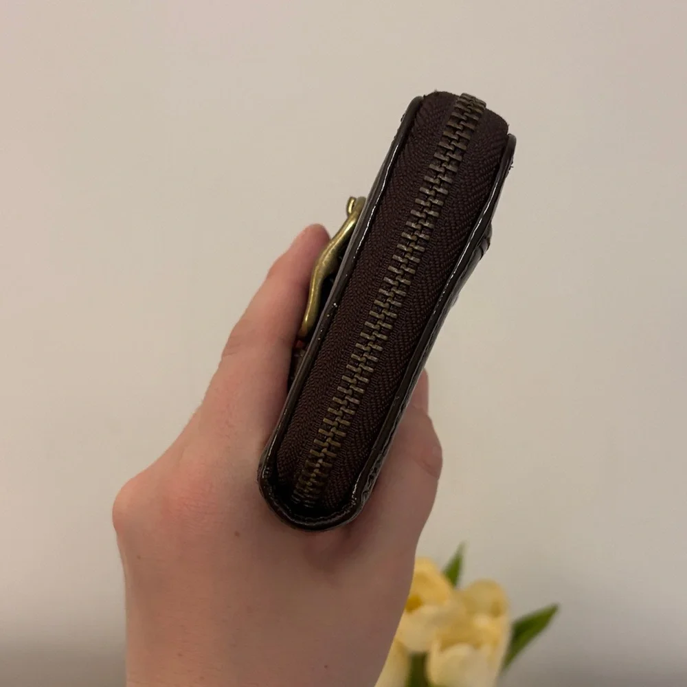 Coach Zoe Legacy Wallet Lavender Interior💜 - Picture 12 of 13